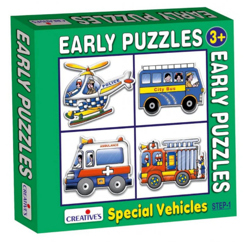 Early Puzzles - Special Vehicles
